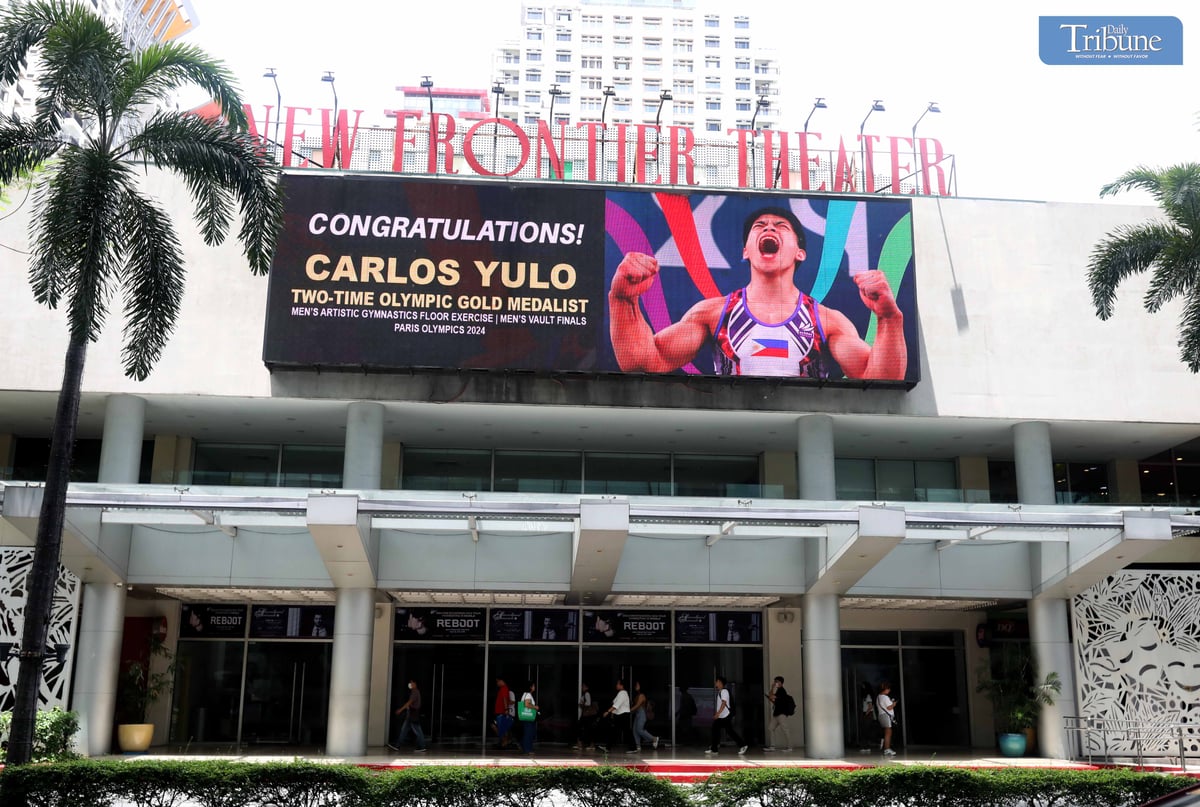 NEW FRONTIER DISPLAYS YULO CONGRATULATION